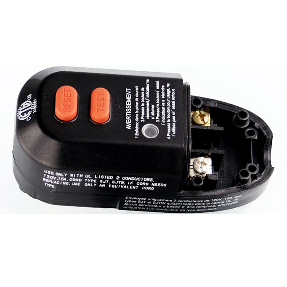 セキュリティ PLUG DRL+ for  F/G/I GutReise GFCI Replacement Plug Assembly,Ground Fault Circuit